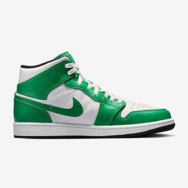 Air Jordan 1 Mid Lucky Green