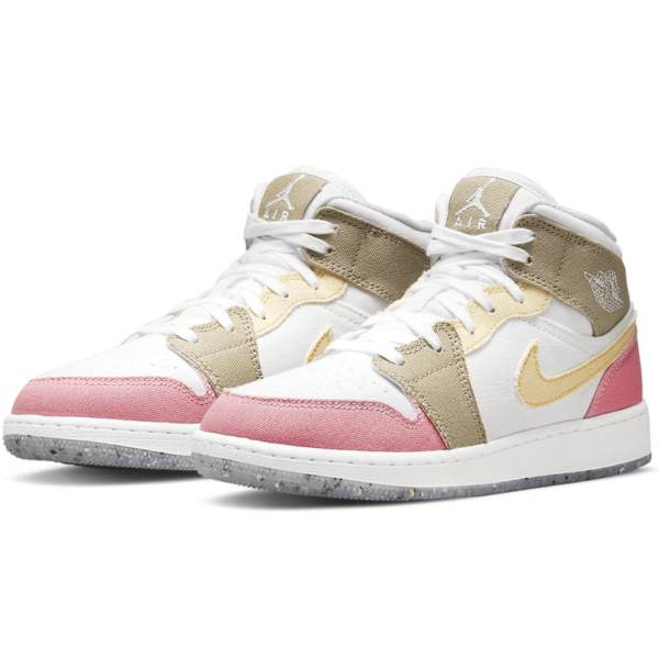 Air Jordan 1 Mid GS ‘Pastel Grind’