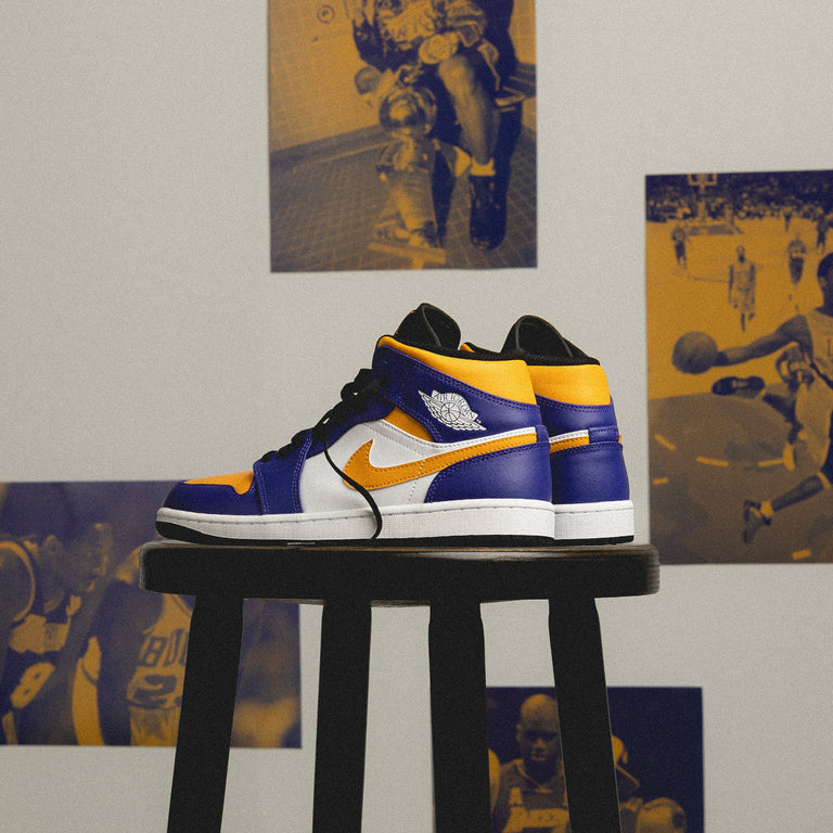 Air Jordan 1 Mid Lakers
