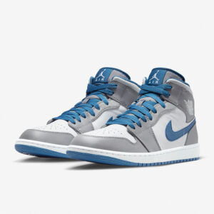 Air Jd 1 Mid Cement True Blue