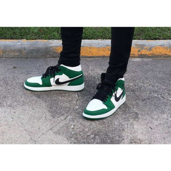 Jordan 1 Mid Pine Green