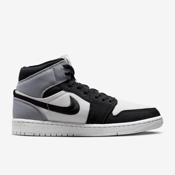 Air Jordan 1 Mid SE Light Steel Grey Black