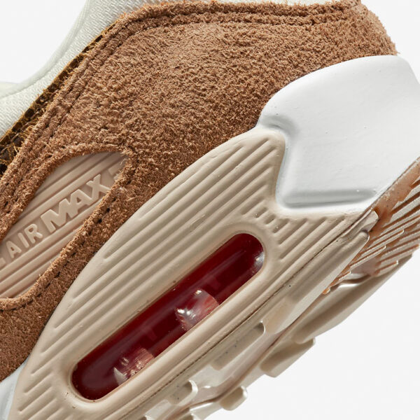 Air Max 90 AMD – Pale Ivory/Summit White/Oatmeal/Picante Red