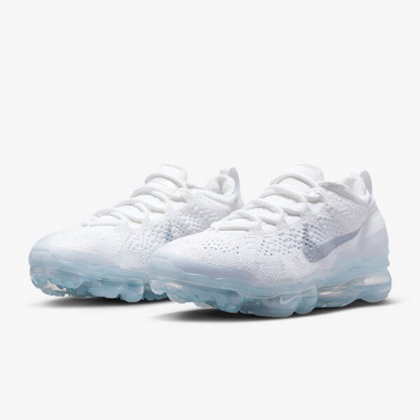 Air VaporMax 2023 Flyknit – White/Metallic Silver/Pure Platinum