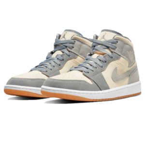 Air Jordan 1 Mid Coconut Milk Particle Grey