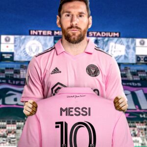 Leo Messi Inter Miami 2023 Home Pink Jersey