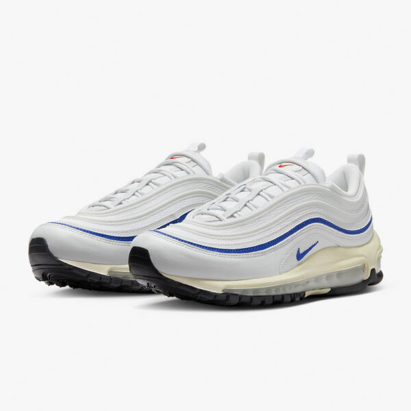 Air Max 97 – White/Summit White/Coconut Milk/Game Royal