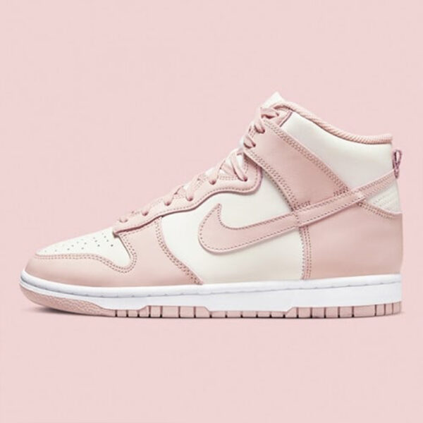 Dunk High “Pink Oxford” Sneakers