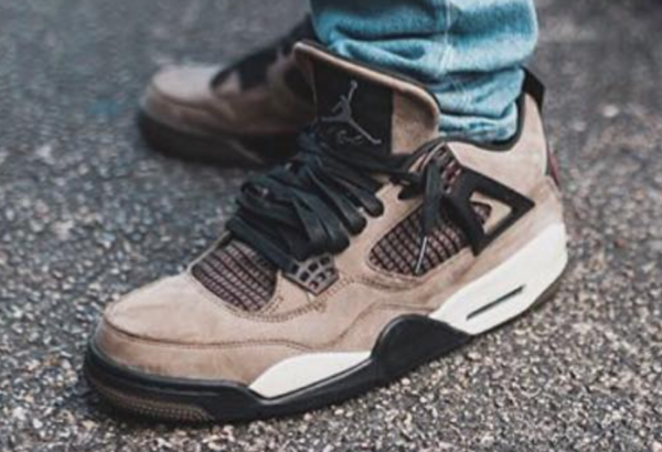 Jordan 4 Retro Travis Scott Olive