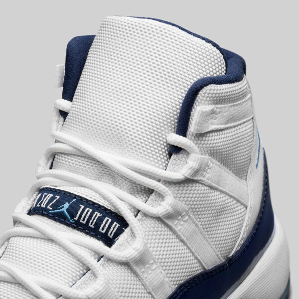 Air Jordan 11 Retro GS White-Midnight Navy Win like 82