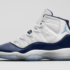 Air Jordan 11 Retro GS White-Midnight Navy Win like 82