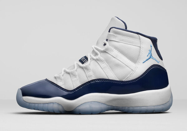 Air Jordan 11 Retro GS White-Midnight Navy Win like 82