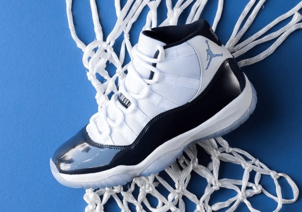 Air Jordan 11 Retro GS White-Midnight Navy Win like 82