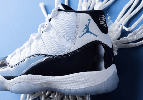 Air Jordan 11 Retro GS White-Midnight Navy Win like 82