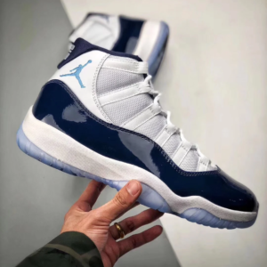 Air Jordan 11 Retro GS White-Midnight Navy Win like 82