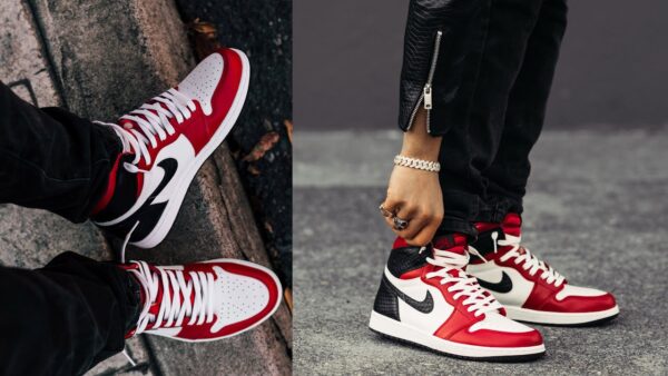 Air Jordan 1 Retro High Satin Snake Chicago