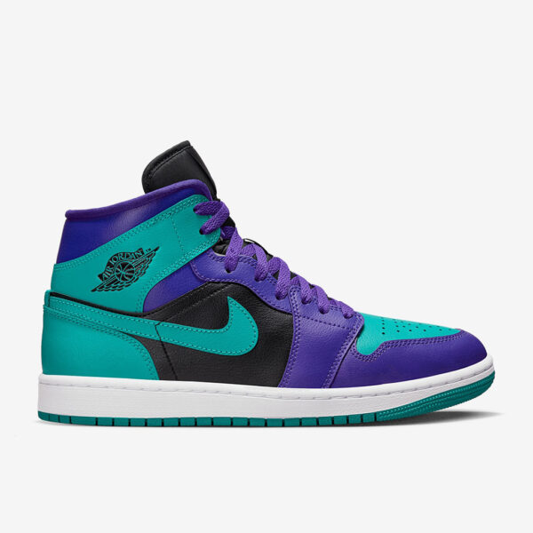 Air Jordan 1 Mid Dark Concord New Emerald