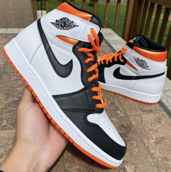 Jordan High OG White Orange Black