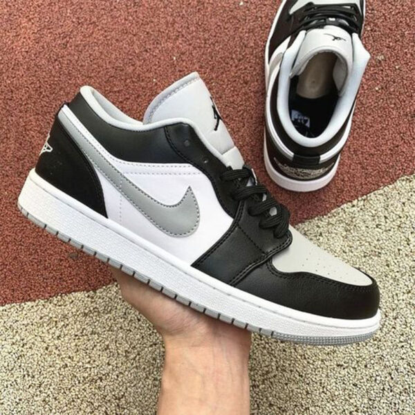 Air Jordan 1 Low Black Medium Grey