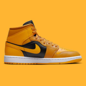 Air Jordan 1 Mid University Gold Paints