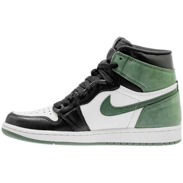 Air Jordan 1 White Clay Green Black