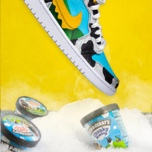 Ben & Jerry’s Chunky Dunky Jordan 1 Custom