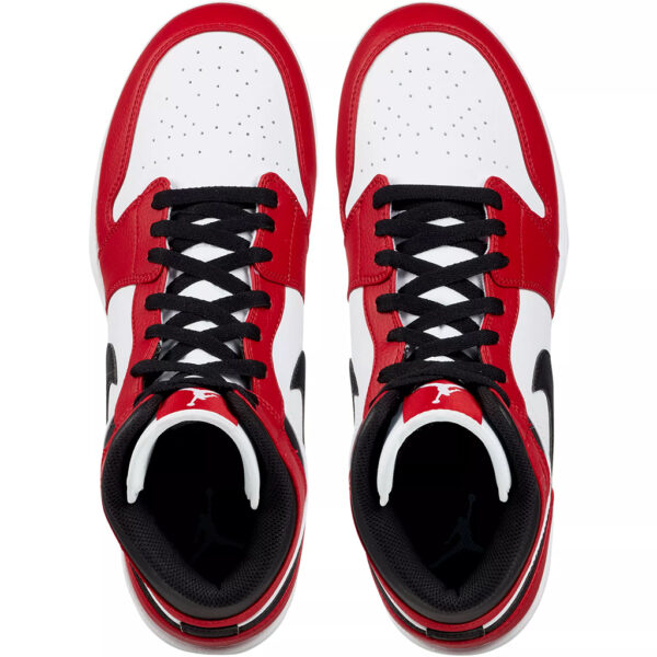 Jordan 1 Alpha Menace Mid Football Cleats Red