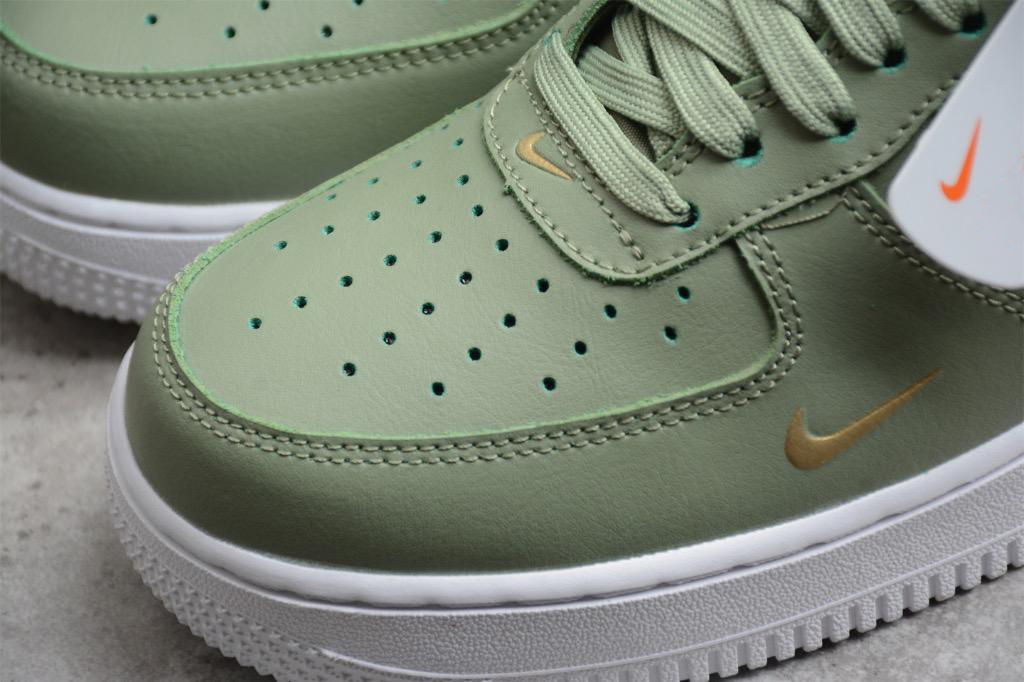 Air Force 1 Low 07 Double Swoosh Olive Green Air Force 1 Low 07 Double Swoosh Olive Green