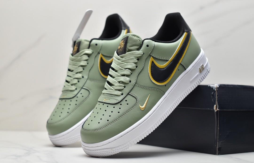 Air Force 1 Low 07 Double Swoosh Olive Green Air Force 1 Low 07 Double Swoosh Olive Green