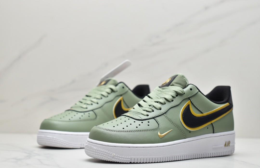 Air Force 1 Low 07 Double Swoosh Olive Green Air Force 1 Low 07 Double Swoosh Olive Green