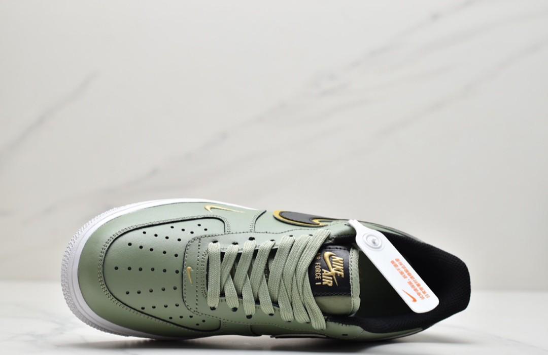 Air Force 1 Low 07 Double Swoosh Olive Green Air Force 1 Low 07 Double Swoosh Olive Green