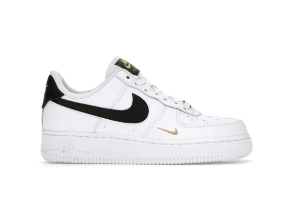 Air Force 1 Low 07 Essential White Black Gold