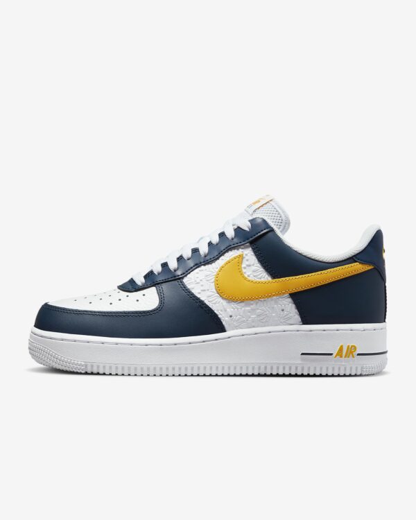 Air Force 1 ’07 Dark Obsidian White University Gold