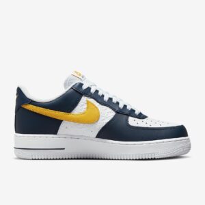 Air Force 1 ’07 Dark Obsidian White University Gold