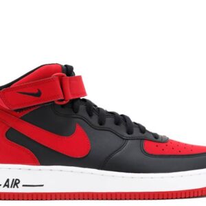 Air Force 1 Mid (Black/Gym Red)