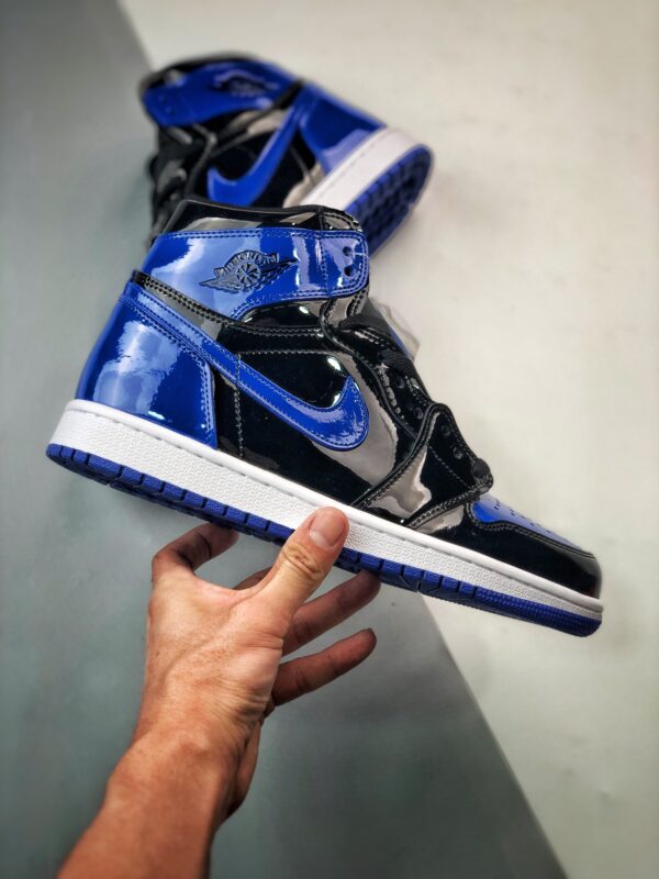 Air Jordan 1 High OG Leather Patent Royal