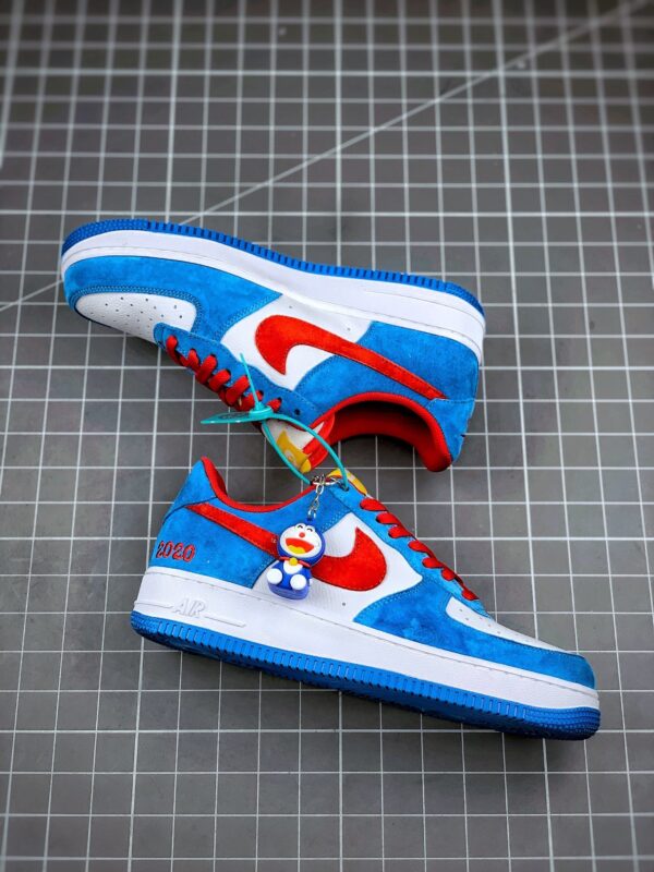 Air Force 1 “Doraemon” Light Photo Blue Speed Yellow-University Red