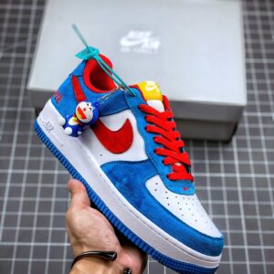 Air Force 1 “Doraemon” Light Photo Blue Speed Yellow-University Red