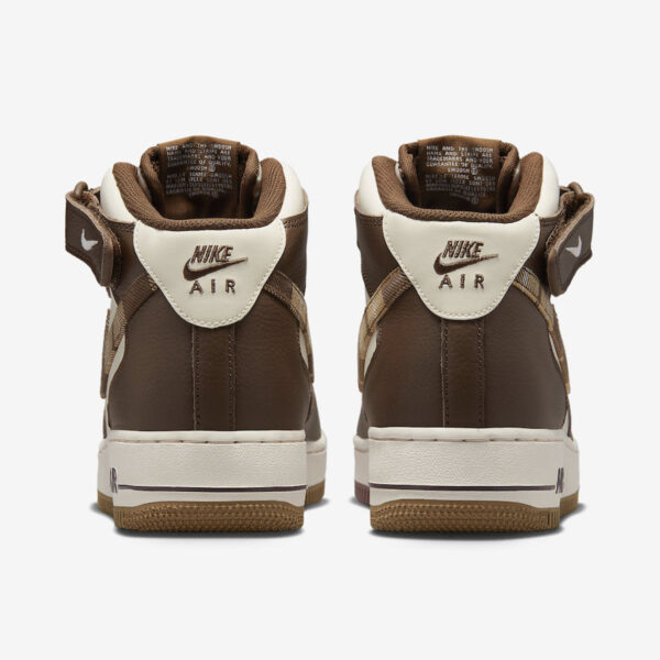 Air Force 1 Mid Brown Plaid