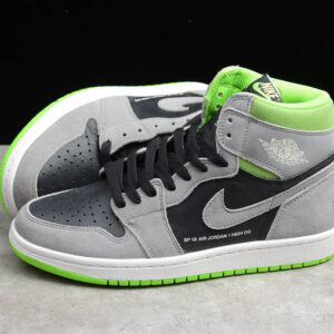 Air Jordan 1 Retro High OG Neutral Grey Gunsmoke Volt