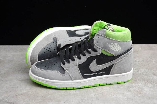 Air Jordan 1 Retro High OG Neutral Grey Gunsmoke Volt