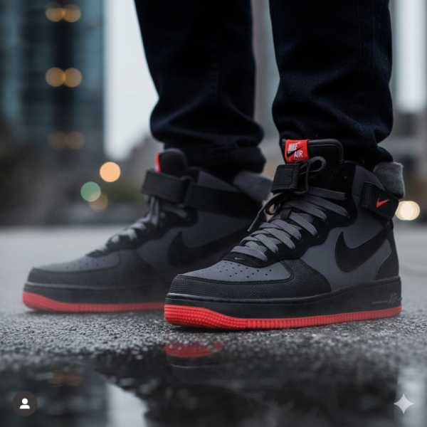 Nike Air Force 1 Mid 07 “Hot Lava”