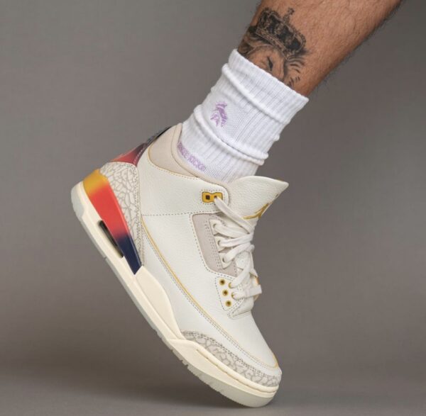 J Balvin x Air Jordan 3 Medellin Sunset