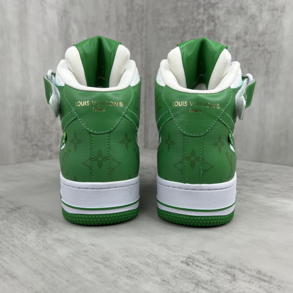 Louis Vuitton x Nike Air Force 1 Mid Green