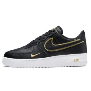 Nike Air Force 1 Low ’07 Black Metalic Gold