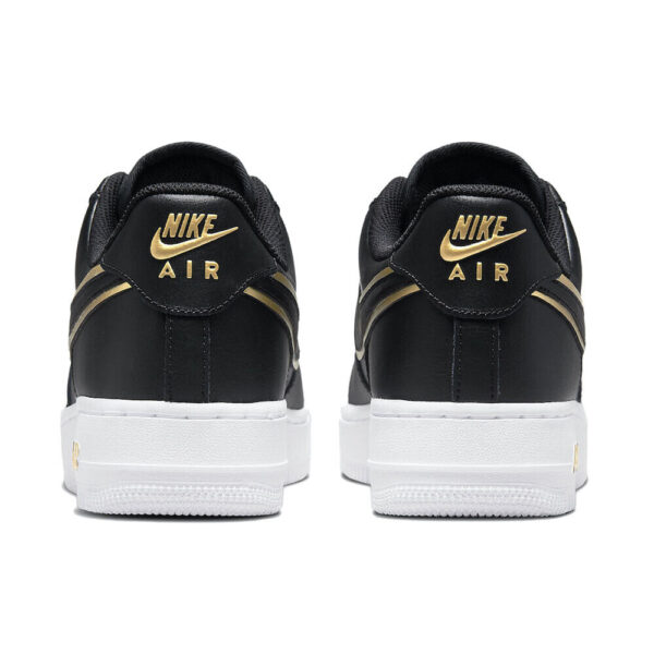 Nike Air Force 1 Low ’07 Black Metalic Gold