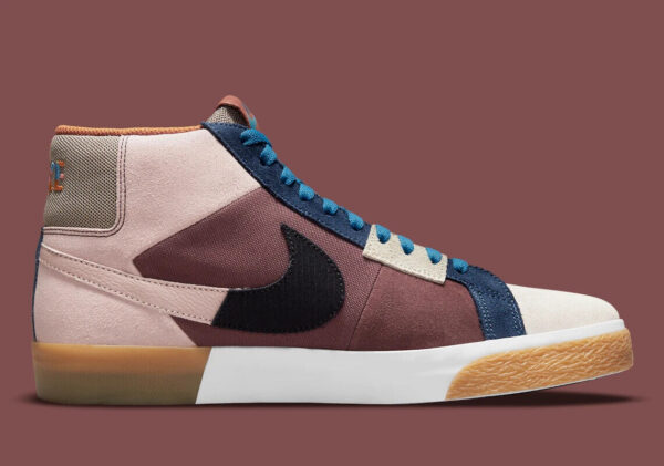 Nike Zoom Blazer Mid Premium SB Mosaic Pack – Dark Wine