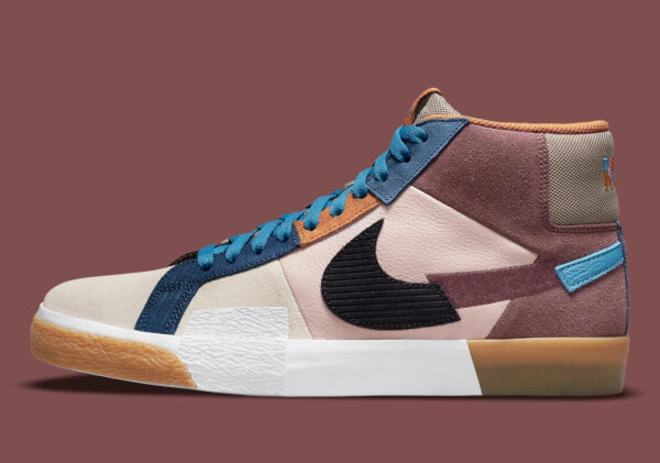 Nike Zoom Blazer Mid Premium SB Mosaic Pack – Dark Wine