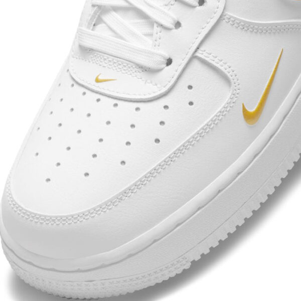 Air Force 1 Low 07 LV8 Double Swoosh White Metallic Gold