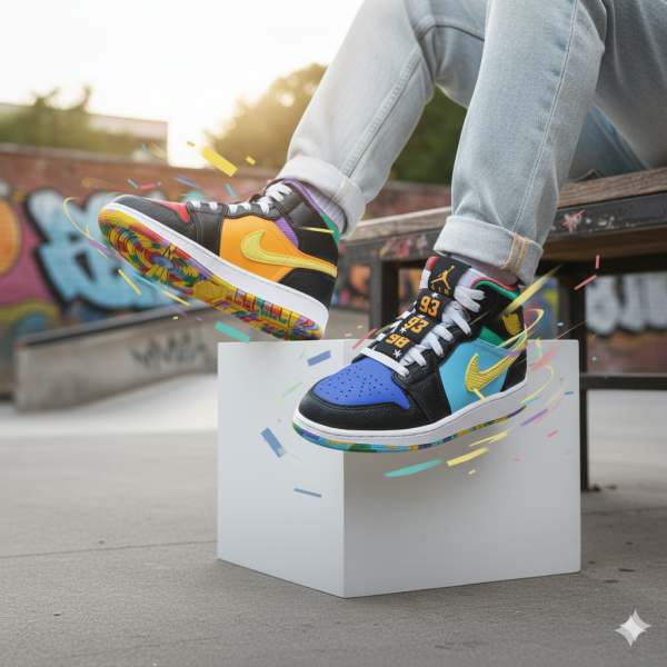 Air Jordan 1 Mid GS Six Championships